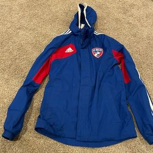 Fc Dallas long rain jacket